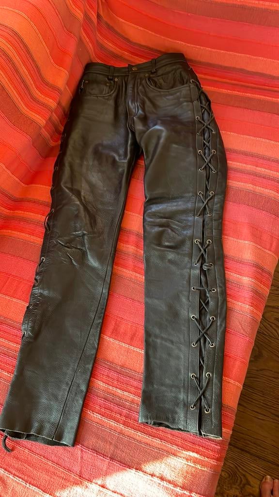 Lederen broek, Enlèvement, Femmes, Pantalon | cuir