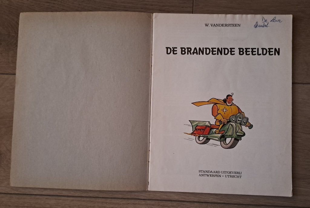 52 - Jerom - De Brandende Beelden, Enlèvement ou Envoi, Willy Vandersteen, Une BD, Utilisé