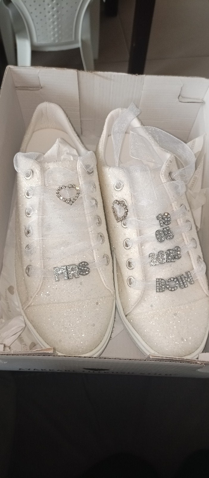 nieuwe schoenen maat 38, Enlèvement