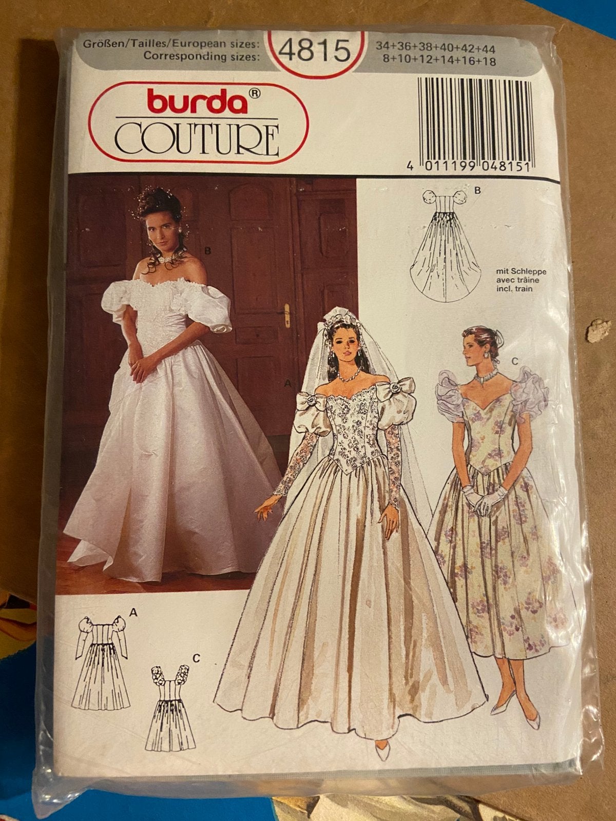 Burda couture trouwjurk niet geopend, Hobby & Loisirs créatifs, Neuf, Enlèvement ou Envoi, Autres types, Burda