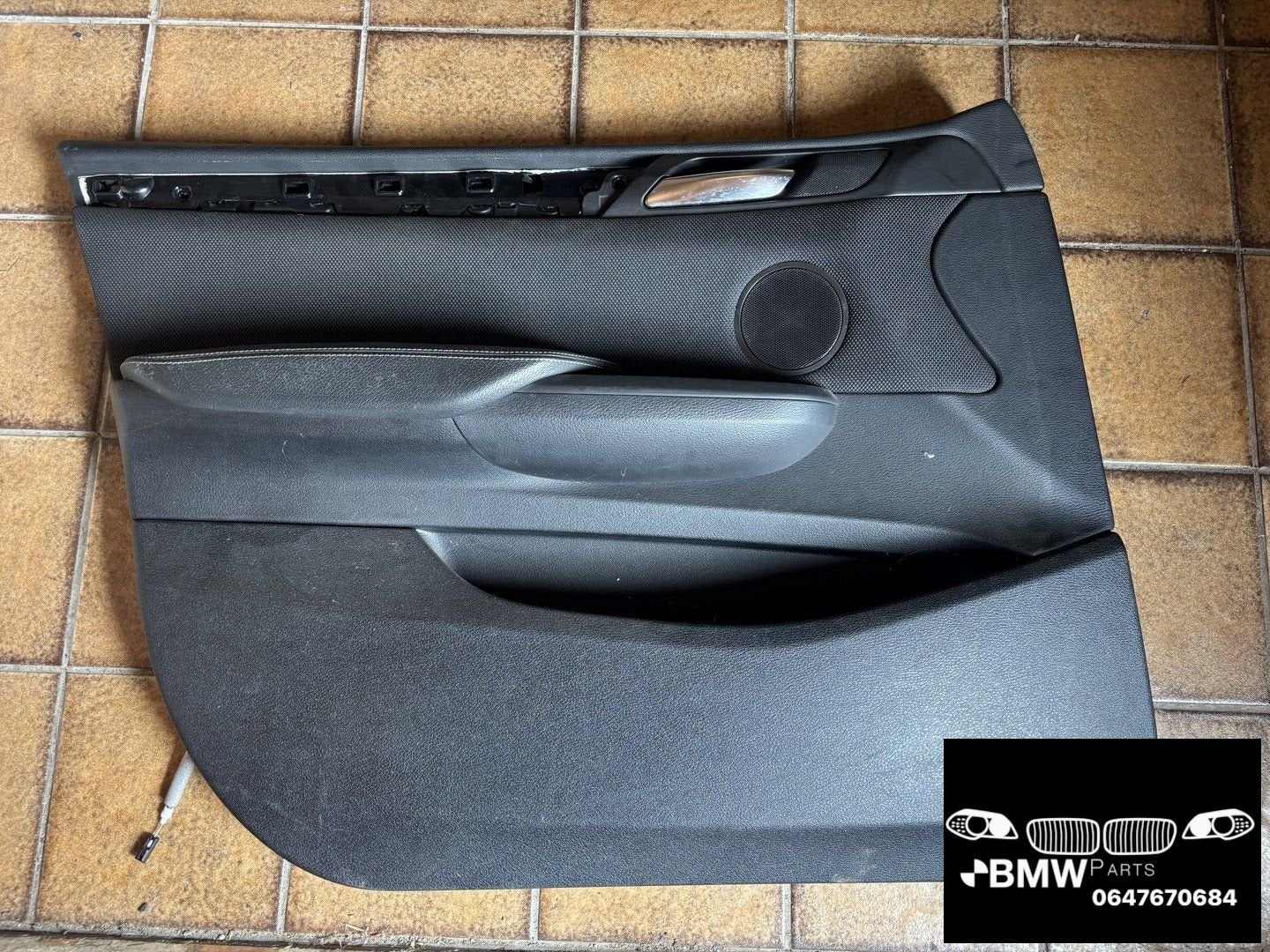 Deurpaneel Bmw X3 F25 zwart, -, Origine de la pièce connue, Utilisé, -