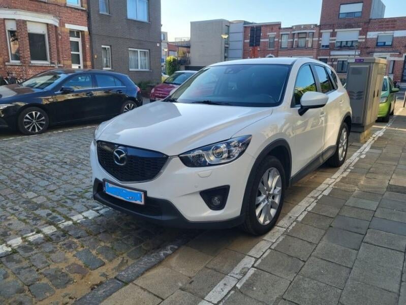 Mazda CX-5 - 2.2 Diesel - SKYACTIV-D 4WD Skydrive - Diesel, Auto's, Mazda, 4 cilinders, Wit, Leder, Particulier