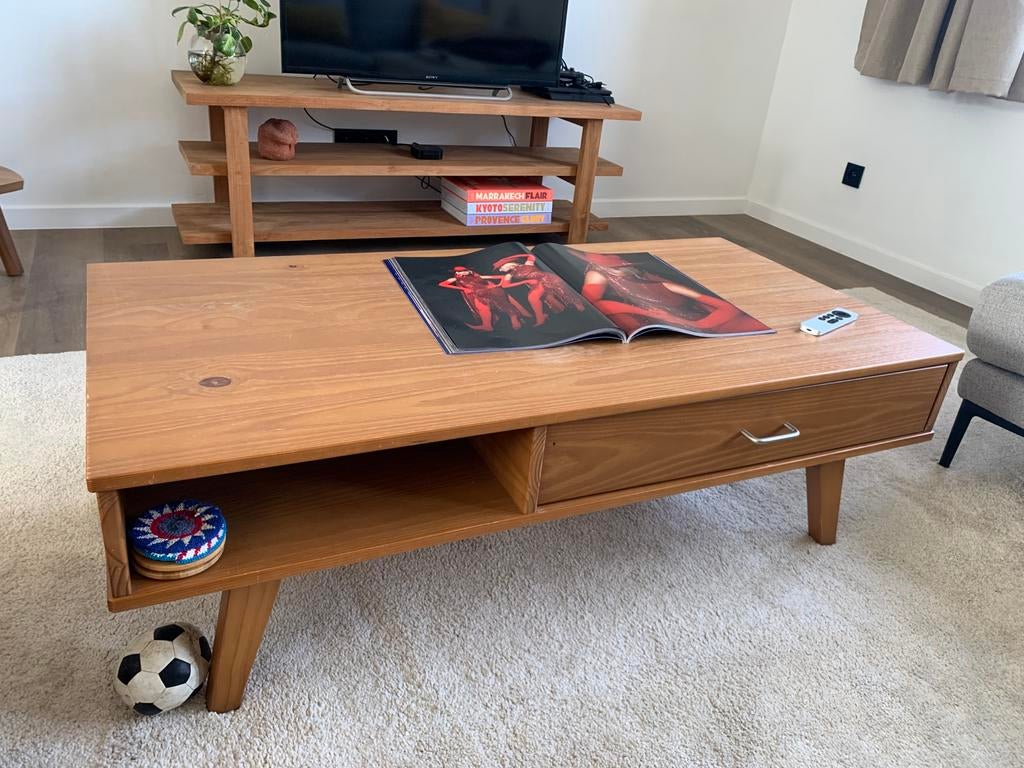 Salontafel maison du monde, Huis en Inrichting, Ophalen, Gebruikt, 100 tot 150 cm, 50 tot 100 cm