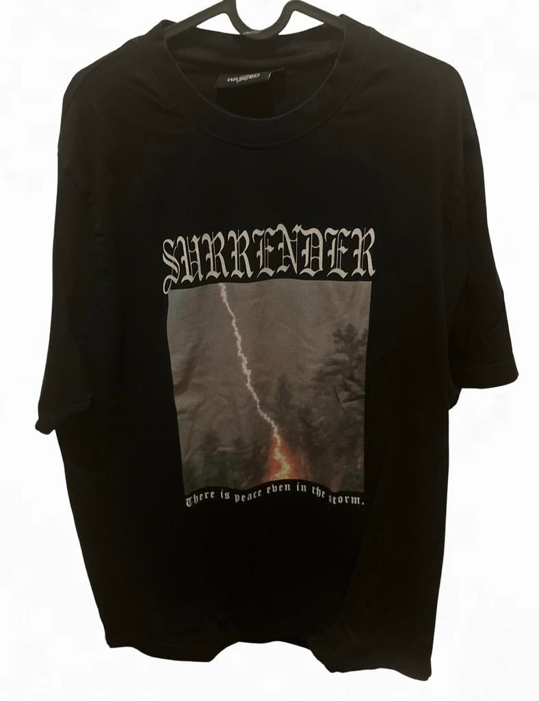 Wasted Paris Surrender T-Shirt, Kleding | Heren, T-shirts, Zo goed als nieuw, Maat 56/58 (XL), Zwart, Ophalen of Verzenden