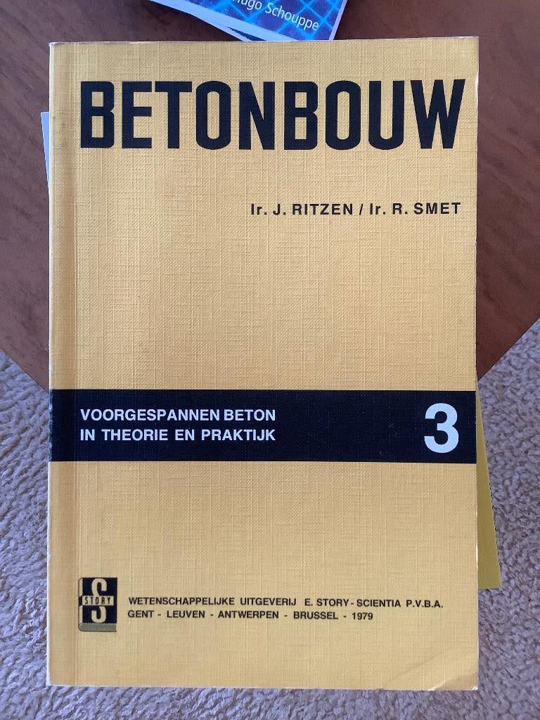 Betonbouw 3, Livres, Technique, Ritzen en Smet, Comme neuf, Enlèvement, Architecture