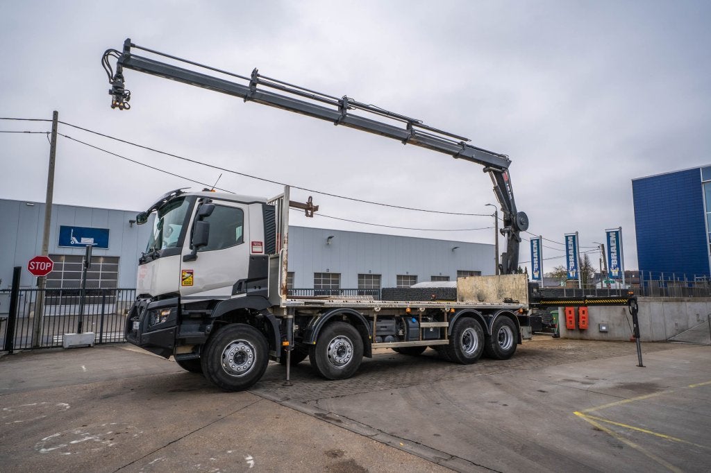Renault C 430.32+HIAB 228ES-4+4EXT (bj 2017), Automaat, Achterwielaandrijving, Euro 6, Renault