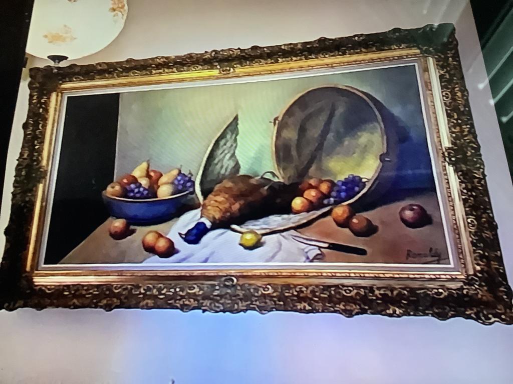 Schilderij van rinaldy, Ophalen