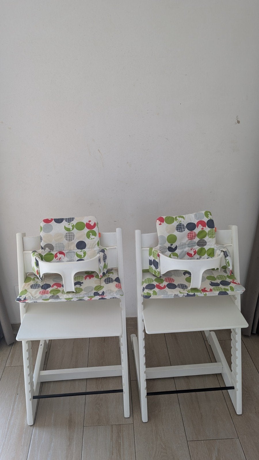 2 x Tripp Trapp Stokke, Kinderen en Baby's, Ophalen, Gebruikt, Meegroeistoel, Aanschuifbaar