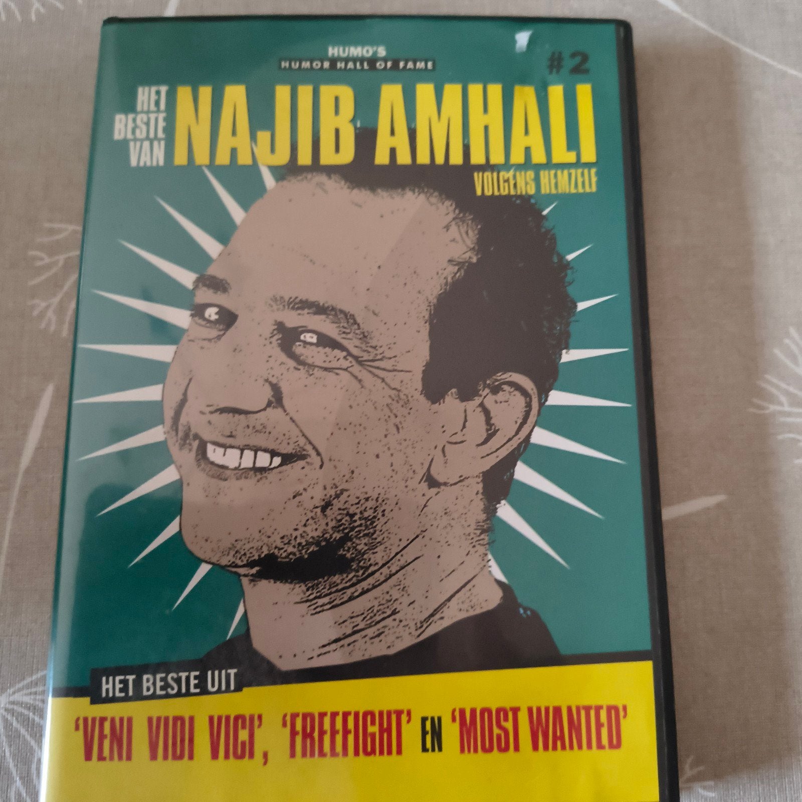 DVD Najib Amhali - Humo's Humor hallo of fame, CD & DVD, CD | Humour & Cabaret, Enlèvement, Comme neuf