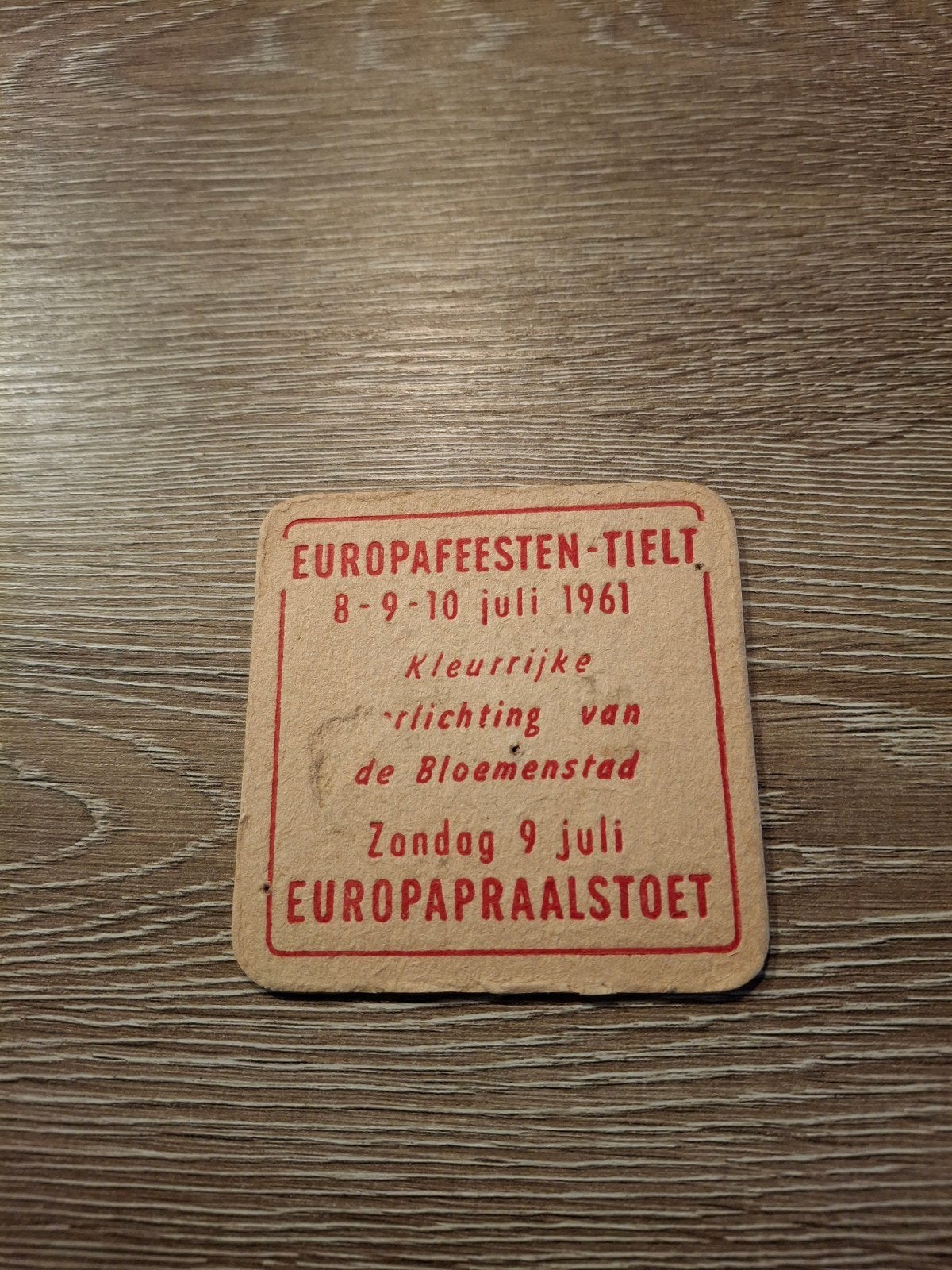 oud bierviltje bab, Ophalen of Verzenden