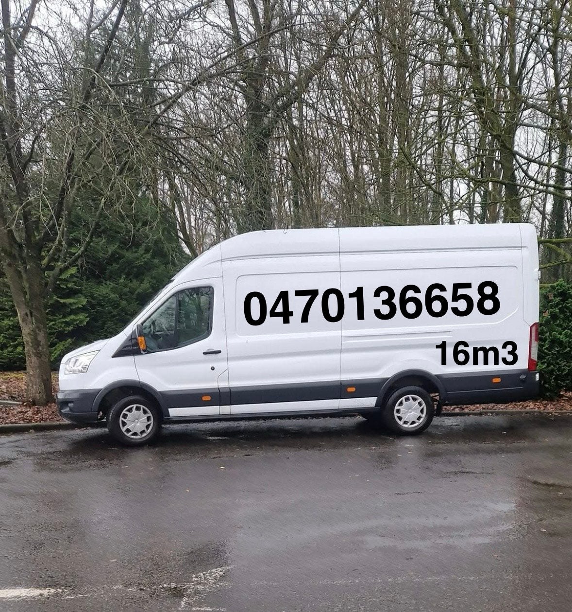 Camionnette a loué, Enlèvement