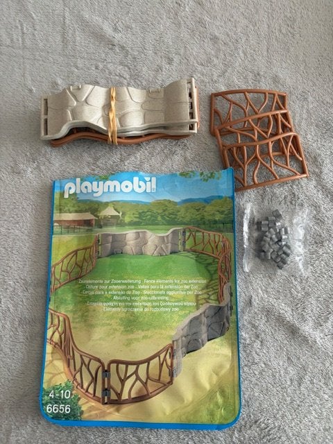 Playmobil - 6656 - Clôture, Enlèvement, Comme neuf, Kit complet