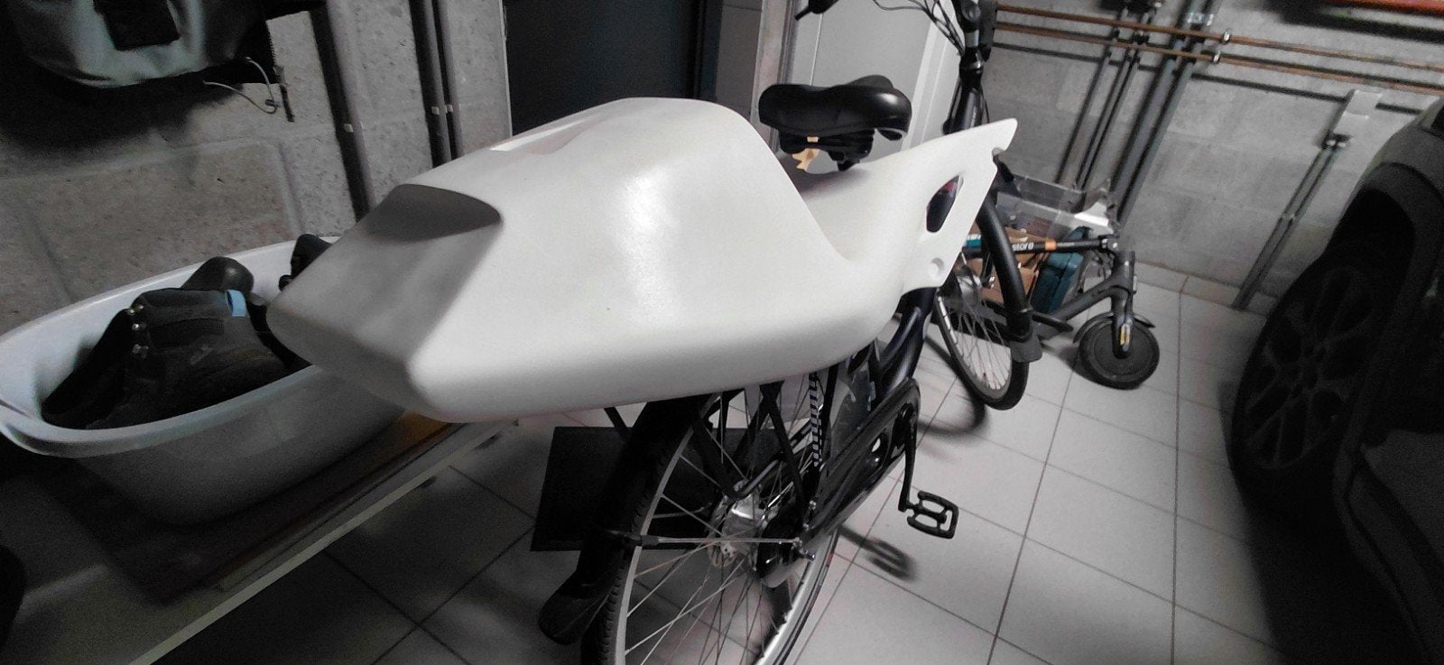 Monozit in polyester van Honda RC45, Enlèvement, Neuf