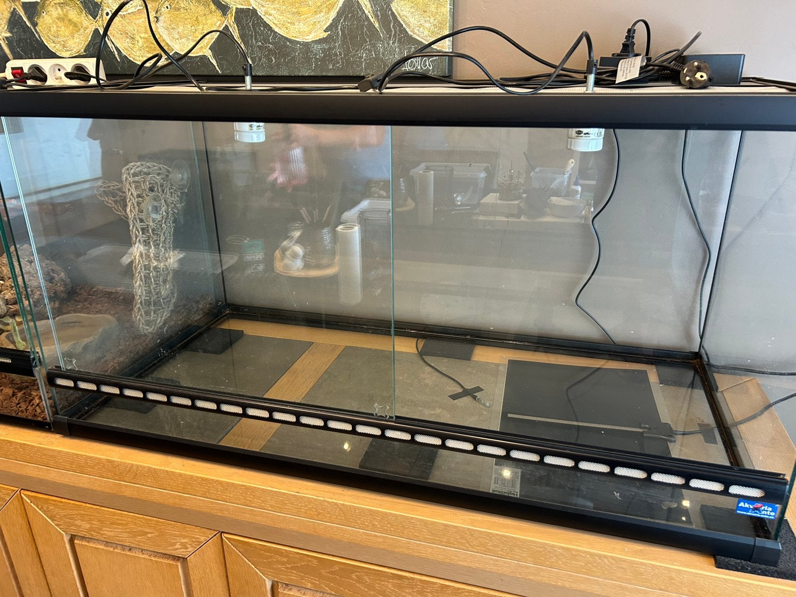 Terrarium, Ophalen, Zo goed als nieuw