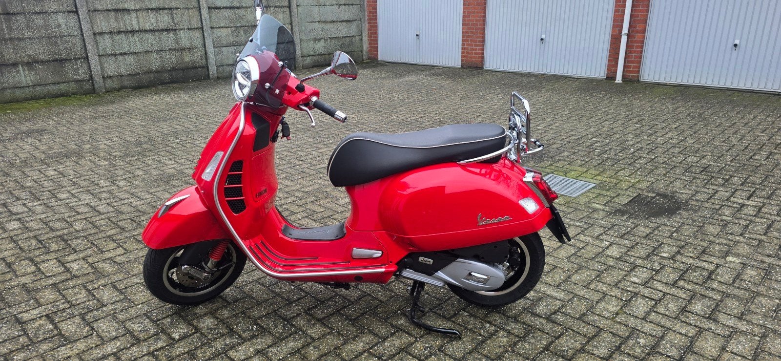 Vespa Gts super 125, Ophalen