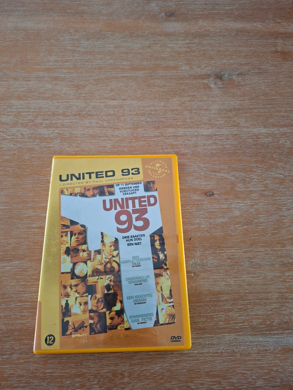 Dvd United 93, Cd's en Dvd's, Nederlands, Ophalen of Verzenden, Zo goed als nieuw, Frans