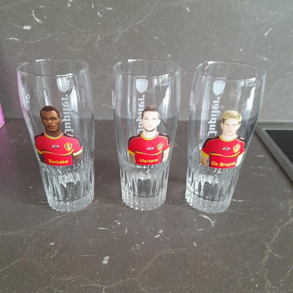3 x jupiler glazen, Ophalen of Verzenden, Jupiler