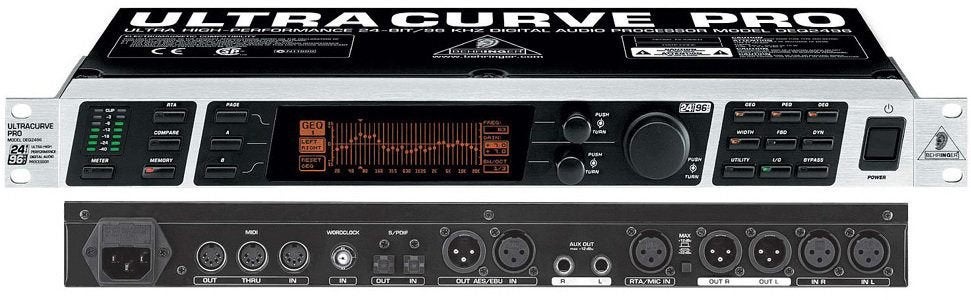 Behringer DEQ 2496 Eqializer – Processor, TV, Hi-fi & Vidéo, Enlèvement ou Envoi, Utilisé, Audio