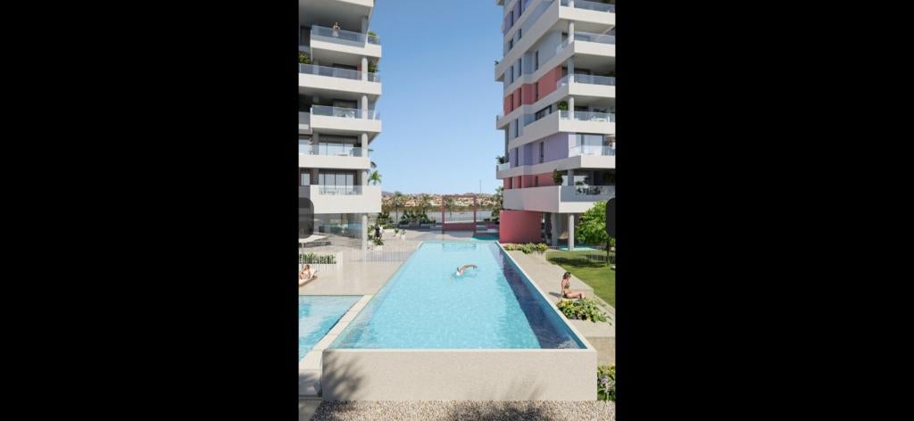 Prachtige luxe appartementen met zeezicht in calpe, 85 m², Dorp, Spanje, 2 kamers