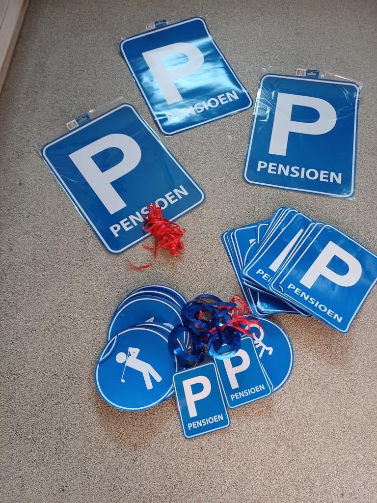 Pensioen versiering, Hobby en Vrije tijd, Ophalen