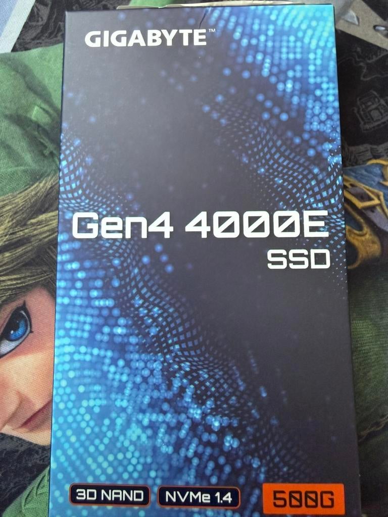SSD Gigabyte 500GB 4000E, Ophalen, Intern, SSD, Nieuw