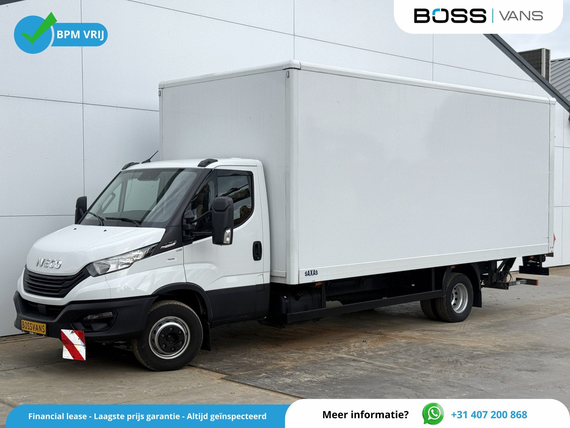 Iveco Daily 72C18 3.0 Automaat Luchtvering Dubbellucht 1000k, Automaat, Zwart, 4 cilinders, Iveco