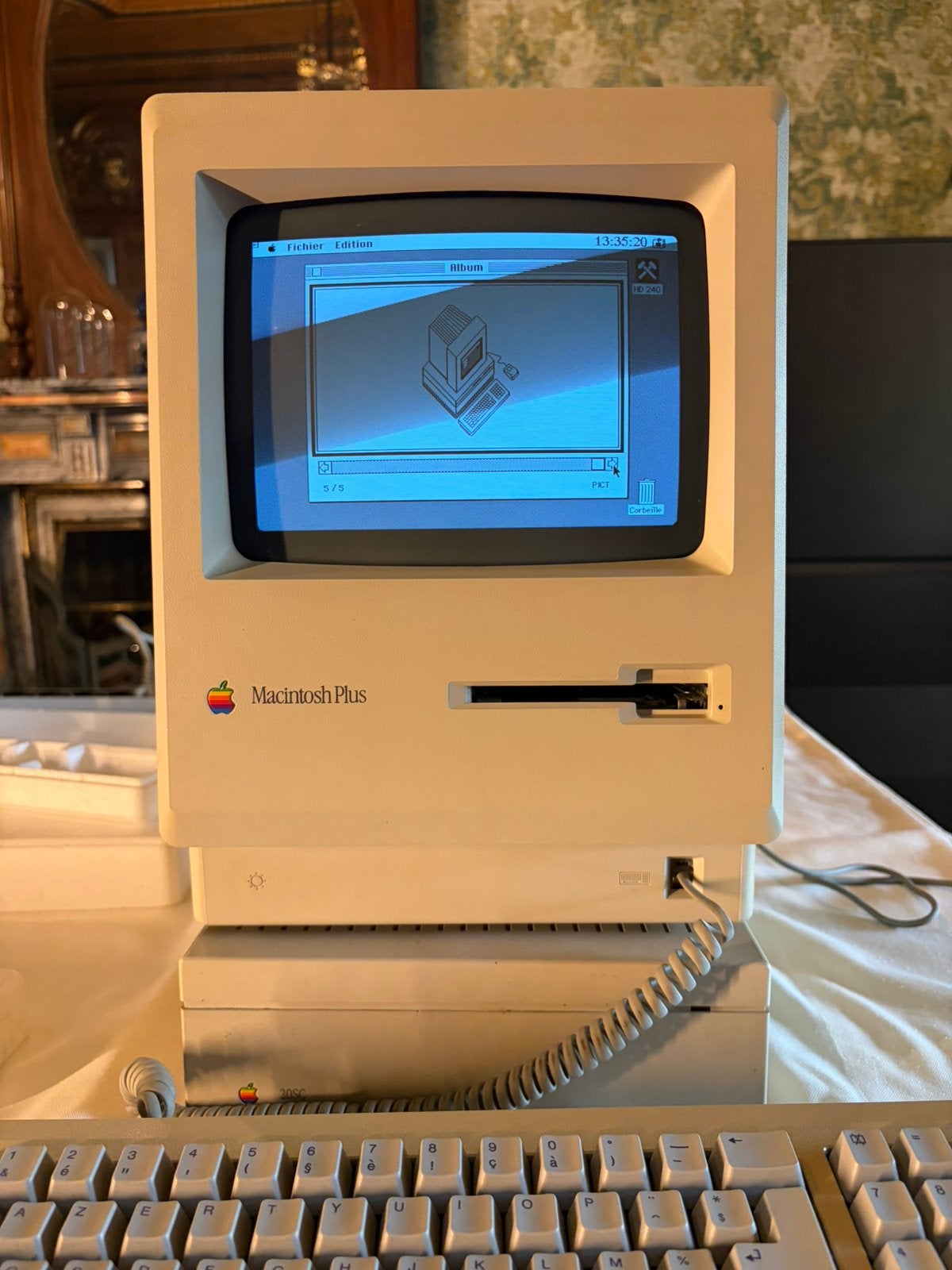 Apple macintosh plus Full Box, Ophalen