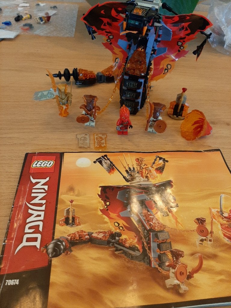 Set LEGO Ninjago 70674 Fire Fang, Enlèvement ou Envoi, Lego, Ensemble complet, Comme neuf