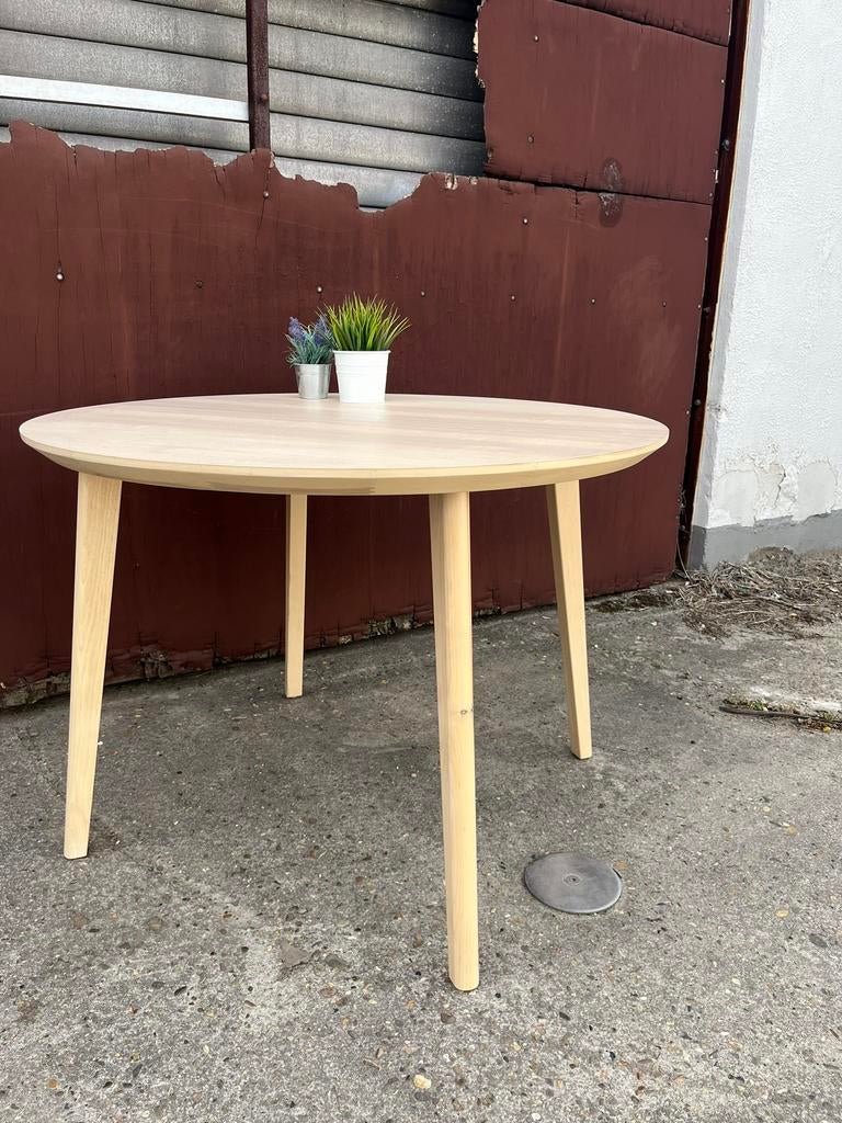 IKEA Lisaboa eettafel, Huis en Inrichting, Ophalen, 50 tot 100 cm, 100 tot 150 cm, Rond