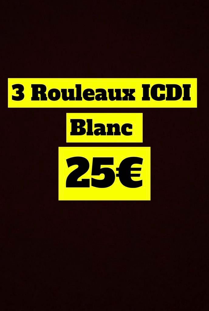 Sacs ICDI Blanc, Neuf, Enlèvement ou Envoi, Blanc, Autres matériaux