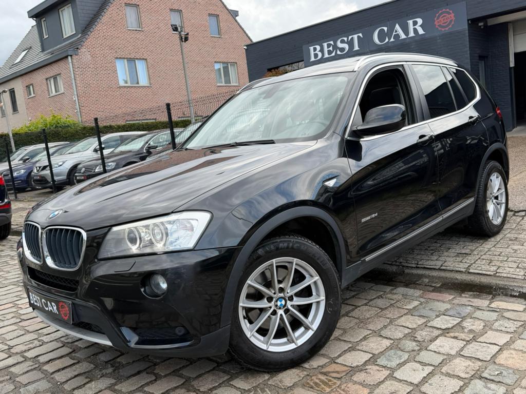 BMW X3 sDrive18 * AutoMaat, Auto's, Automaat, Euro 5, 1995 cc, Zwart