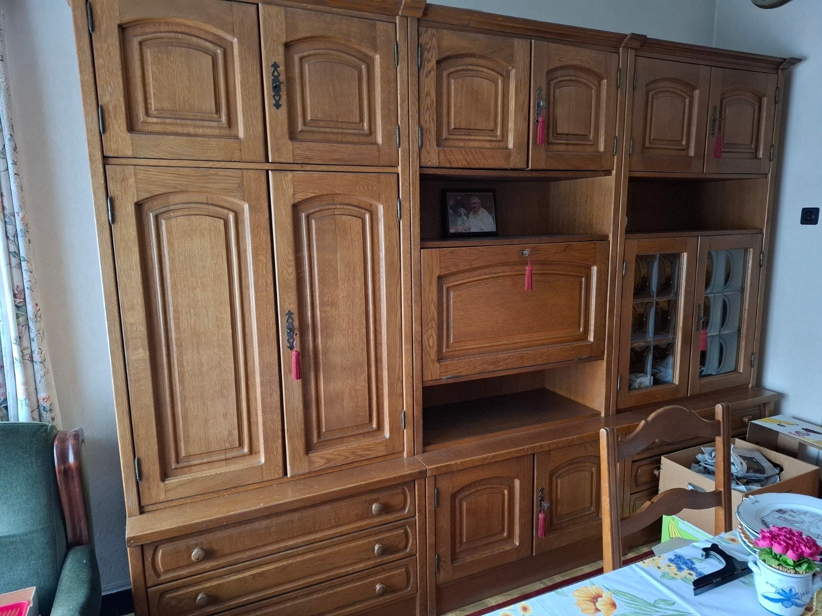 Eiken kast, Huis en Inrichting, Kasten | Buffetkasten, Ophalen