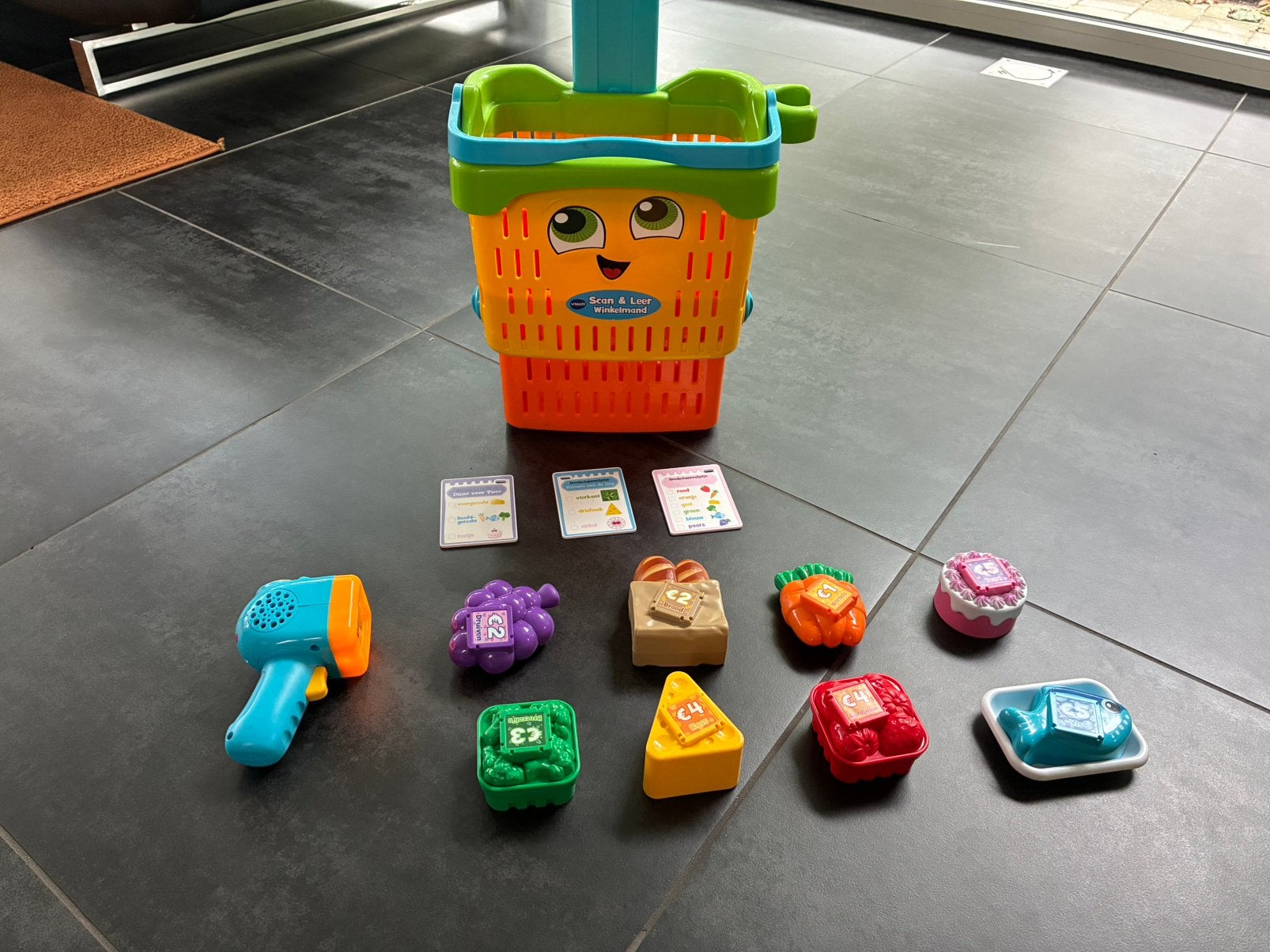 Vtech Scan & leer winkelmand, Ophalen, Zo goed als nieuw