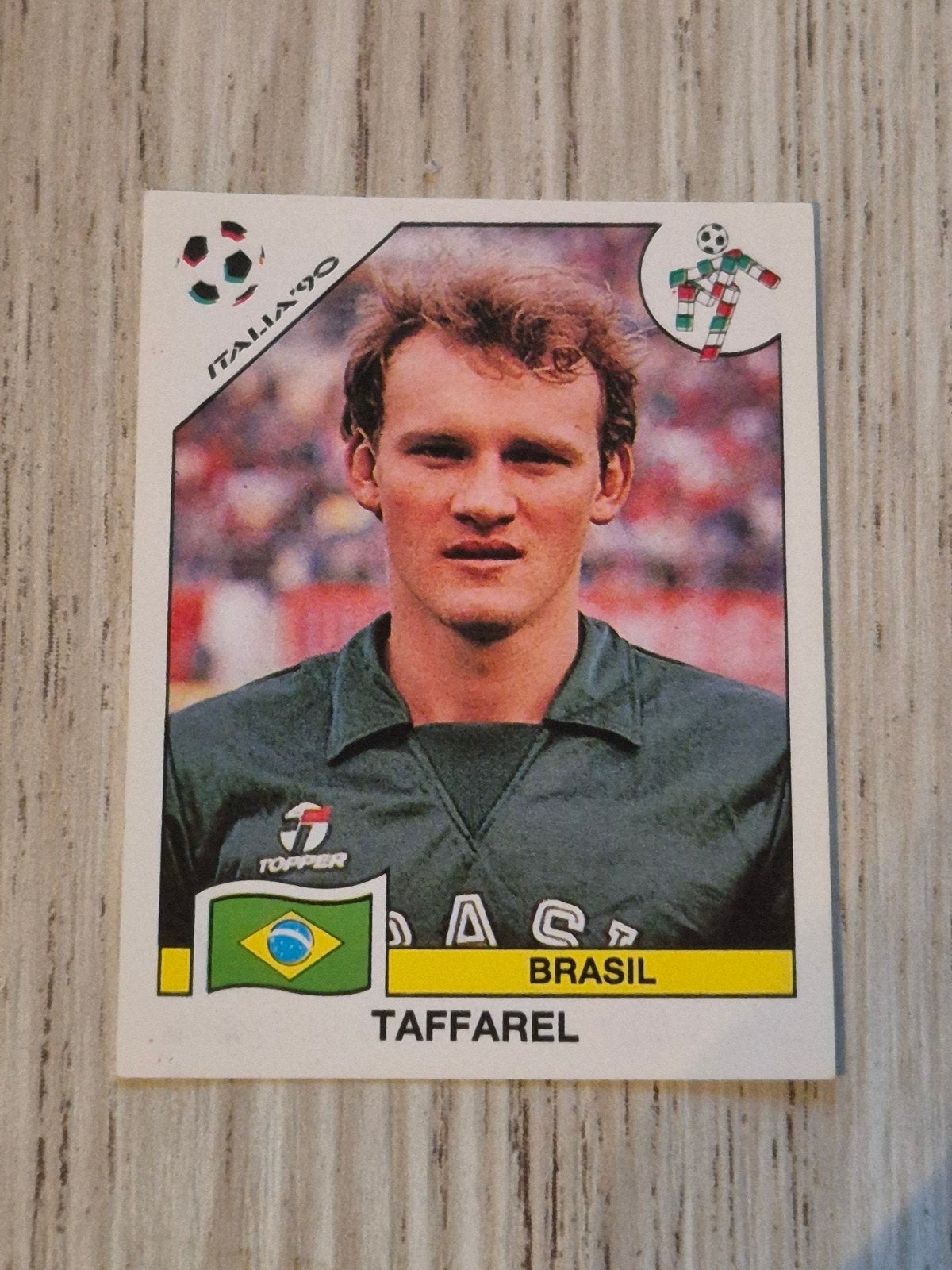 panini WK italia 90 Taffarel Brésil n.192 image, Collections, Enlèvement ou Envoi