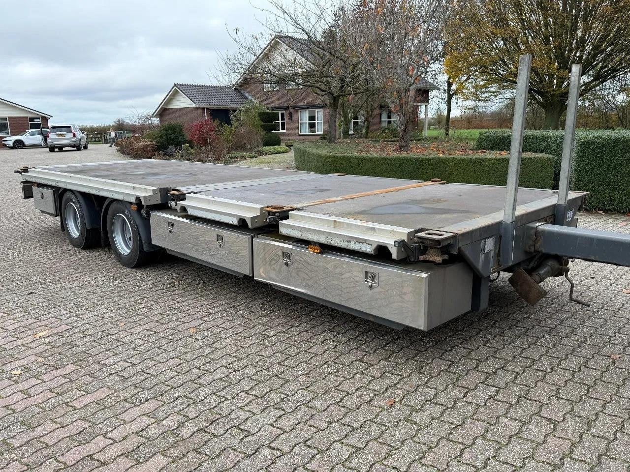 Stehmann open aanhanger! UITSCHUIFBARE ACHTERKANT! DK1089, Autos, Argent ou Gris, Achat, Entreprise, Autres carburants
