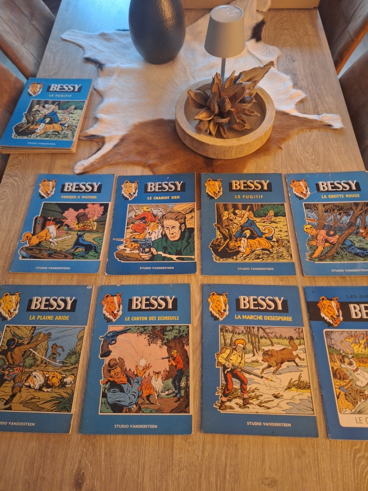 Lot van 16 oude franstalige bessy strips, Enlèvement ou Envoi