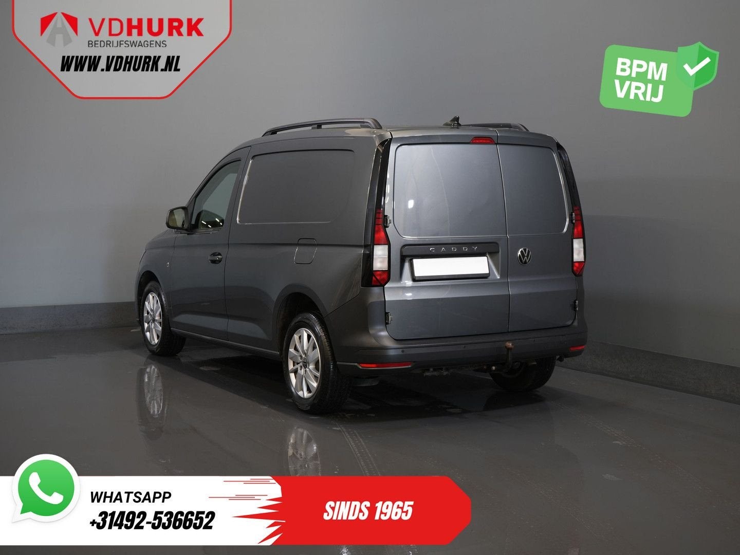 Volkswagen Caddy Cargo 2.0 TDI 125 pk DSG Aut. Standkachel/, Auto's, Automaat, Bedrijf, Diesel, Parkeersensor