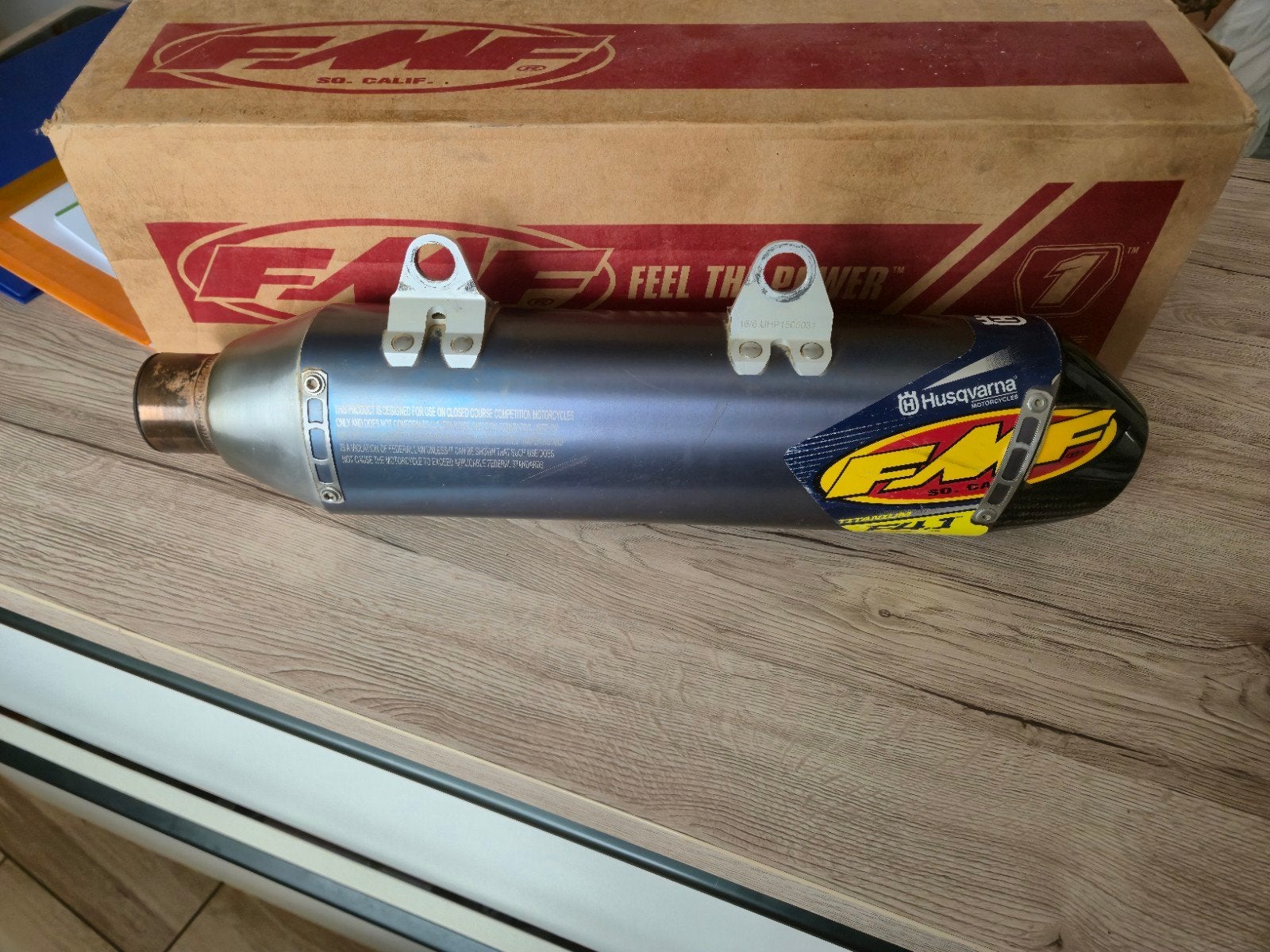 silencieux fmf 4.1, Ophalen