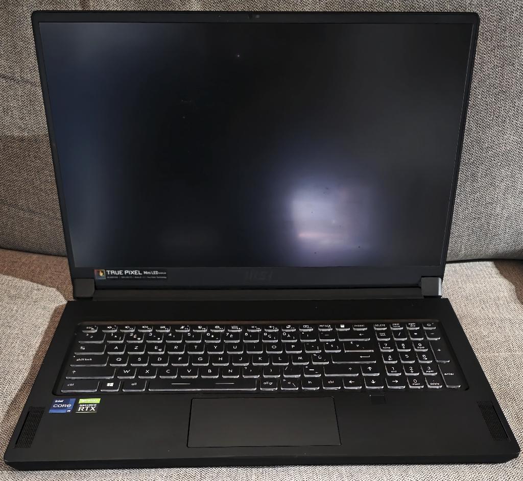 MSI Creator 17 Intel i9 Zeer krachtige Gaming laptop, Computers en Software, Ophalen, 32 GB, Zo goed als nieuw, 2 TB
