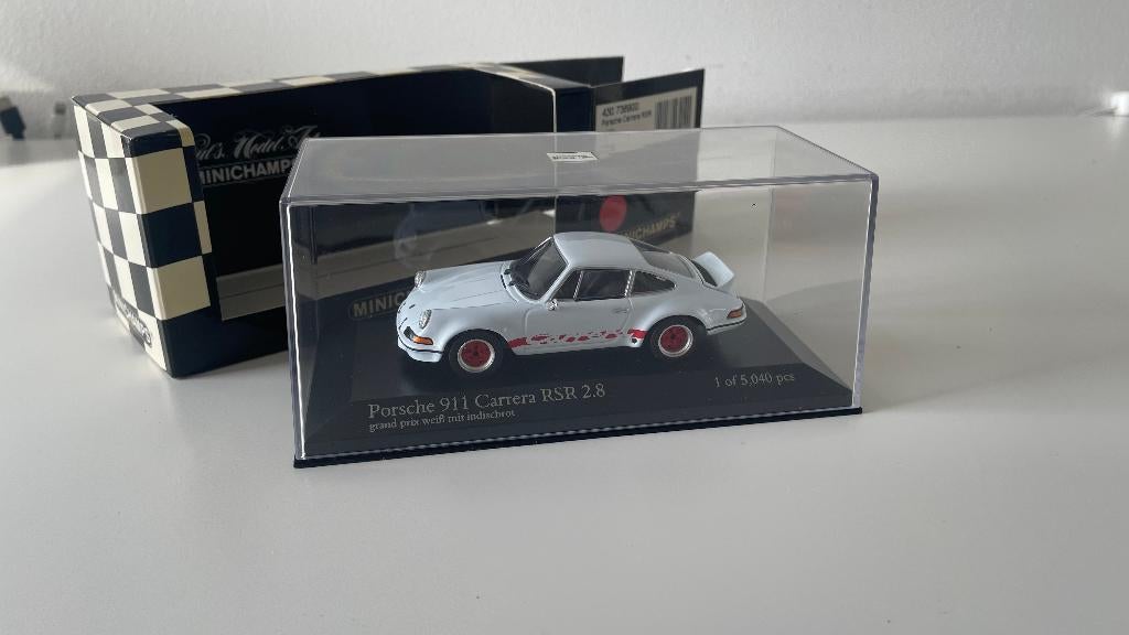 Zeldzaam _ 911 2.8 Carrera RSR 1973 1/43, Ophalen of Verzenden, Nieuw, Auto, MiniChamps
