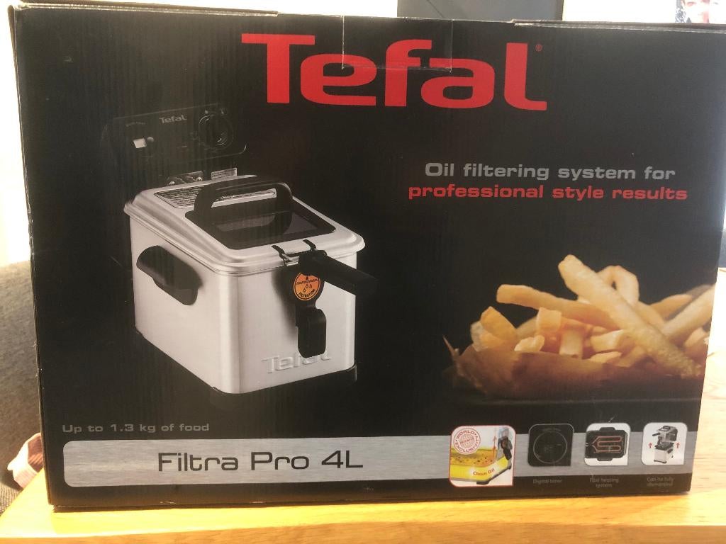 Frietpot - Nieuw - Met zeef, Elektronische apparatuur, 3 tot 4 liter, Ophalen, Nieuw, Uitneembare binnenpan