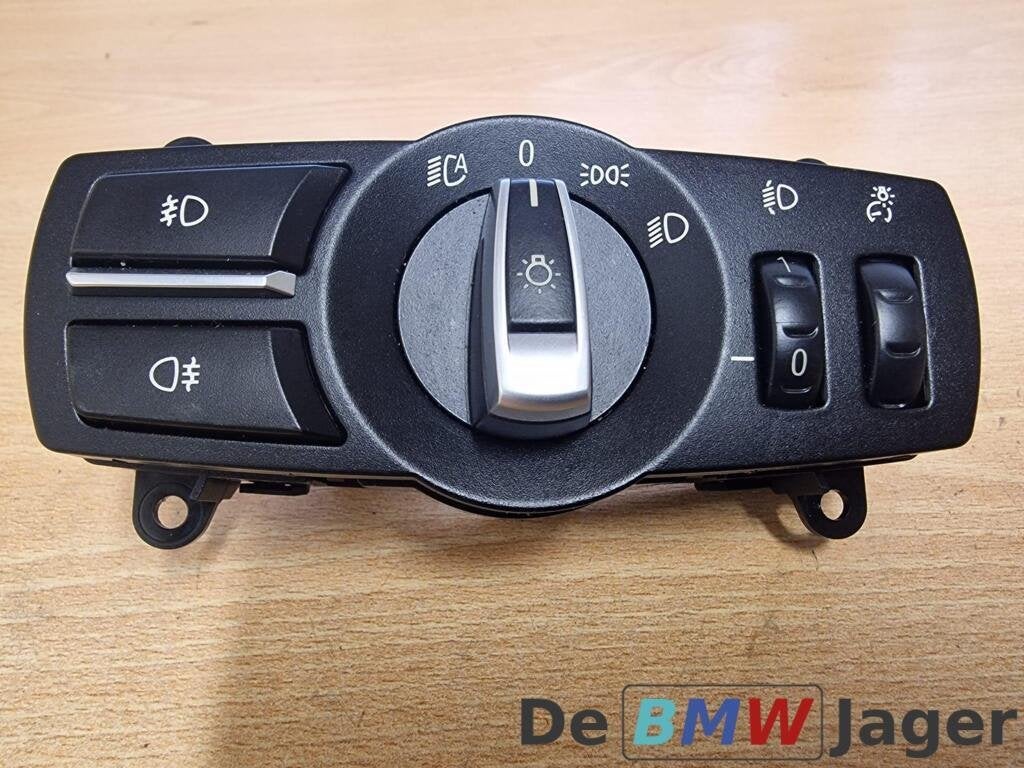 Lichtschakelaar zwart BMW F07 F10 F11 F25 F26 9192746, Gebruikt, Ophalen of Verzenden, BMW, BMW