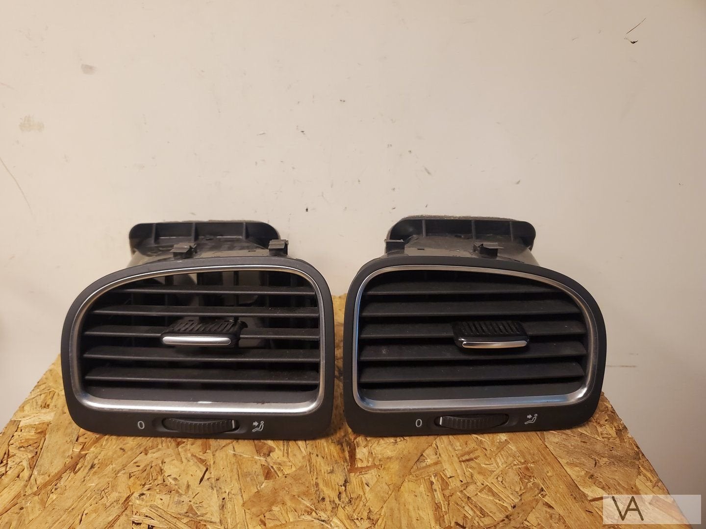 VW Golf 6 2008 - 2013 luchtrooster dashboard links rechts, Gebruikt, -, Volkswagen, -