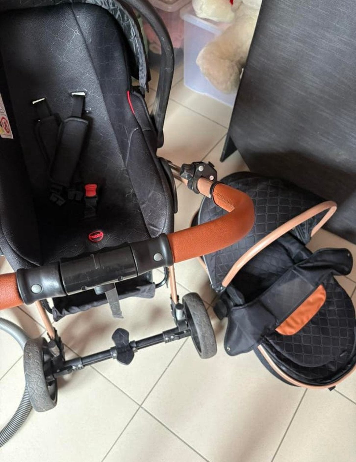 3 in 1 kinderwagen, Enfants & Bébés, Poussettes & Combinaisons, Comme neuf, Poussette, Enlèvement