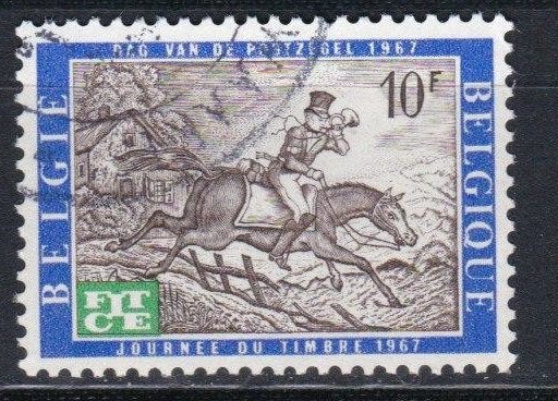 Belge 1967 - n 1422, Envoi, Oblitéré
