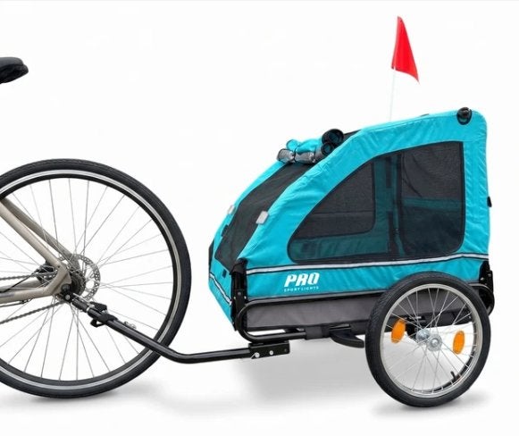 Fietskar Hond Hondenfietskar tot 30 KG Hondenkar Fiets, Opvouwbaar, Pro Sport Lights, Nieuw, 20 tot 40 kg