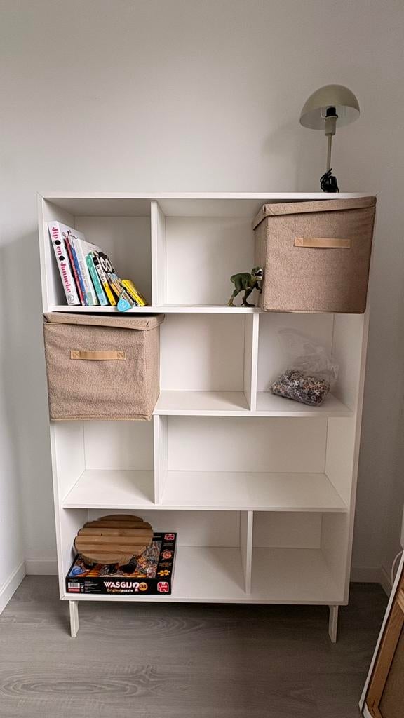 Asymmetrische boekenkast IKEA, Huis en Inrichting, Kasten | Boekenkasten, Ophalen, Zo goed als nieuw