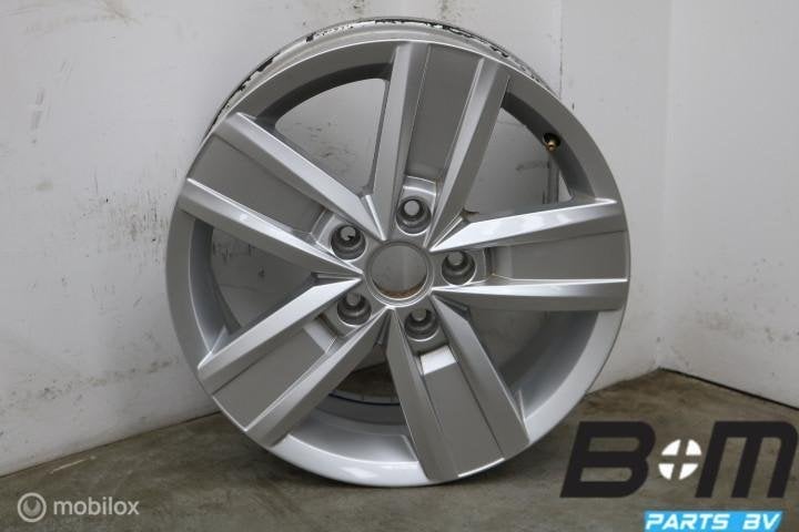 Org. 1 losse 17 inch velg VW Transporter T6 7E0601025P, Gebruikt, Velg(en)