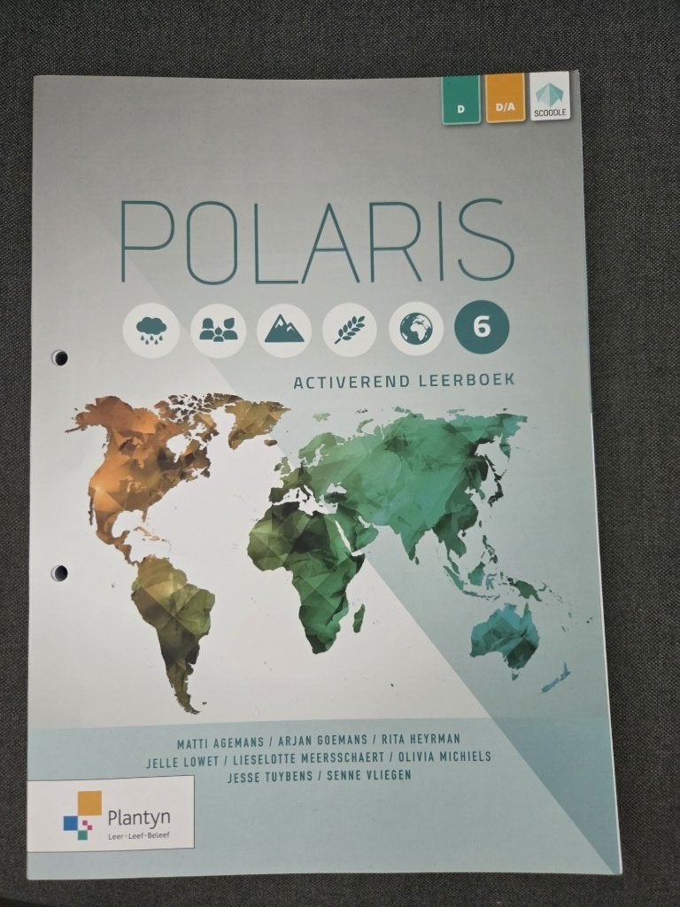 POLARIS 6 schoolboek, Boeken, Ophalen, ASO, Nieuw, Diverse auteurs
