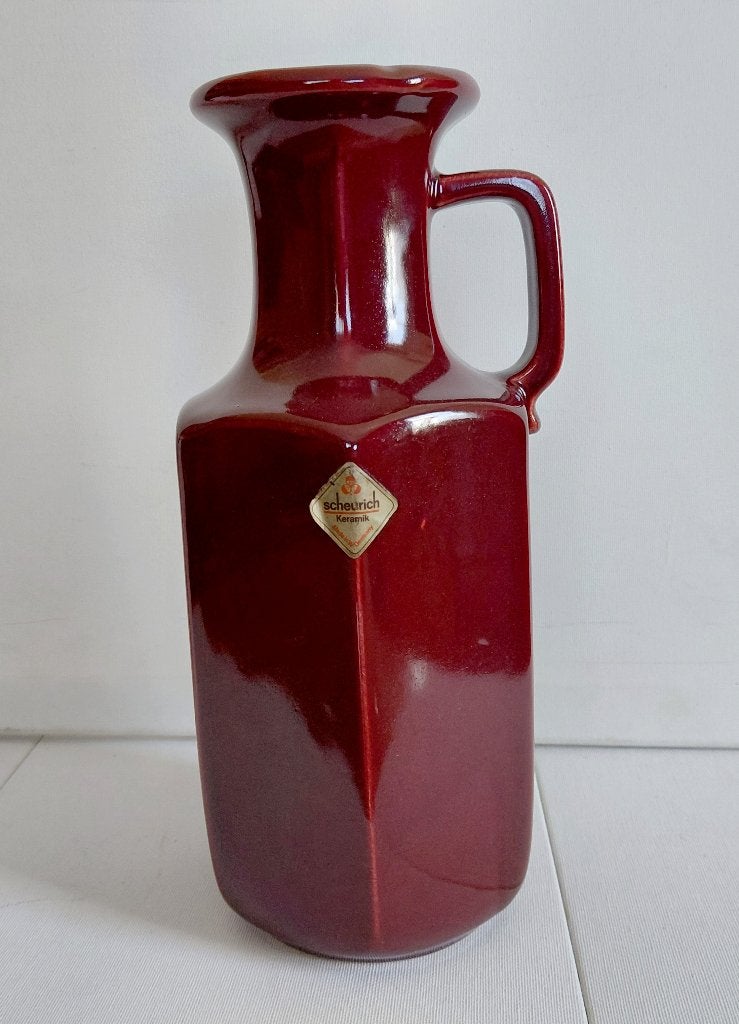 Vintage WGP, Kruikvaas Scheurich 497-28, jaren 70, Antiek en Kunst, Ophalen of Verzenden